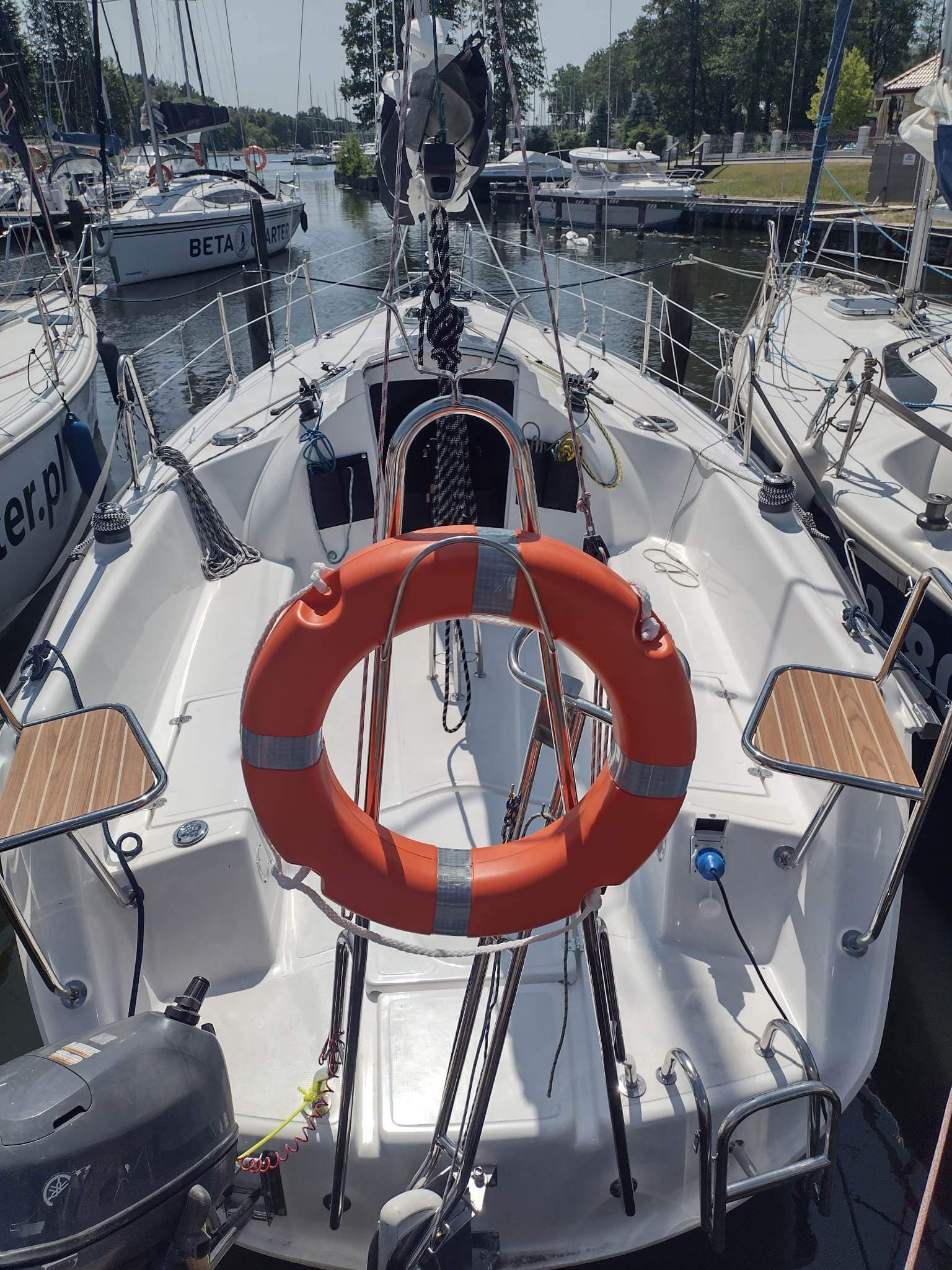 Twister 26 Giżycko koło sterowe